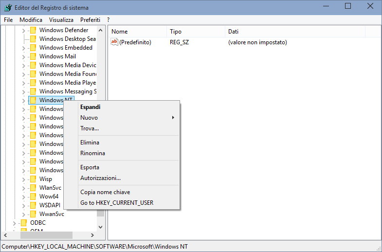 RegistroW10
