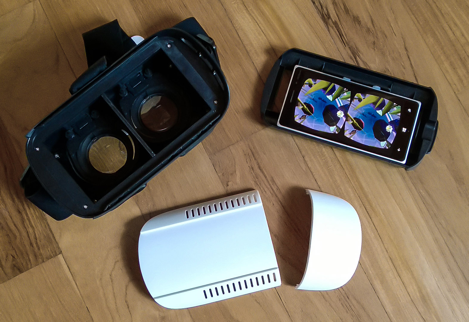 Unboxing 3D Innori visore stereoscopico realtà virtuale