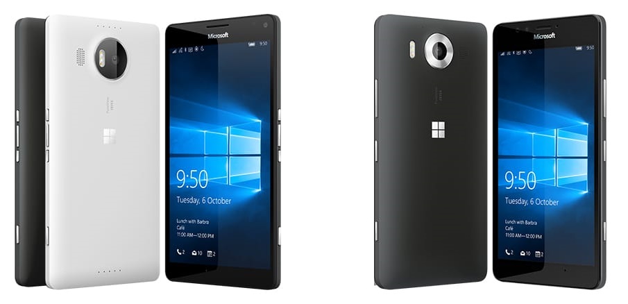 Lumia 950 e Lumia 950 XL