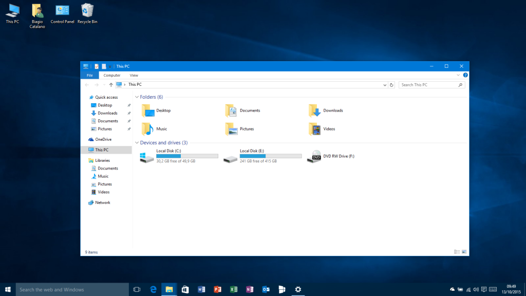Colori delle finestre - Windows 10-10565