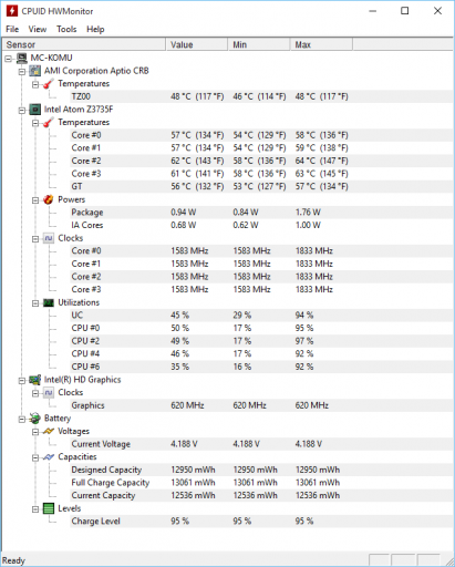 Komu Mini PC HWMonitor 000