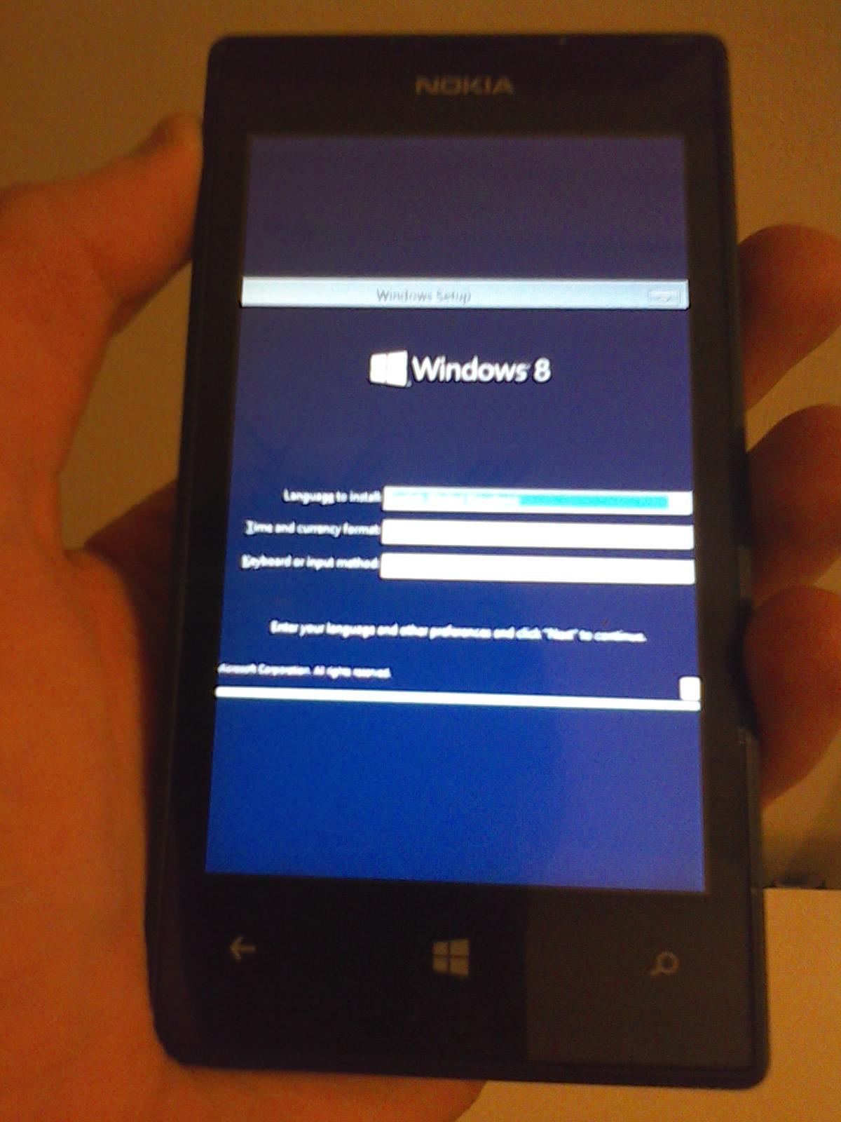 Porting di Windows RT su un Lumia