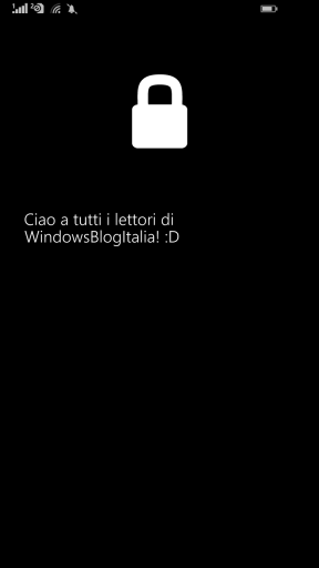 Telefono bloccato