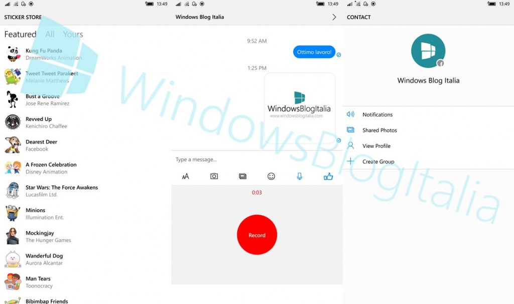 Facebook Messenger 2
