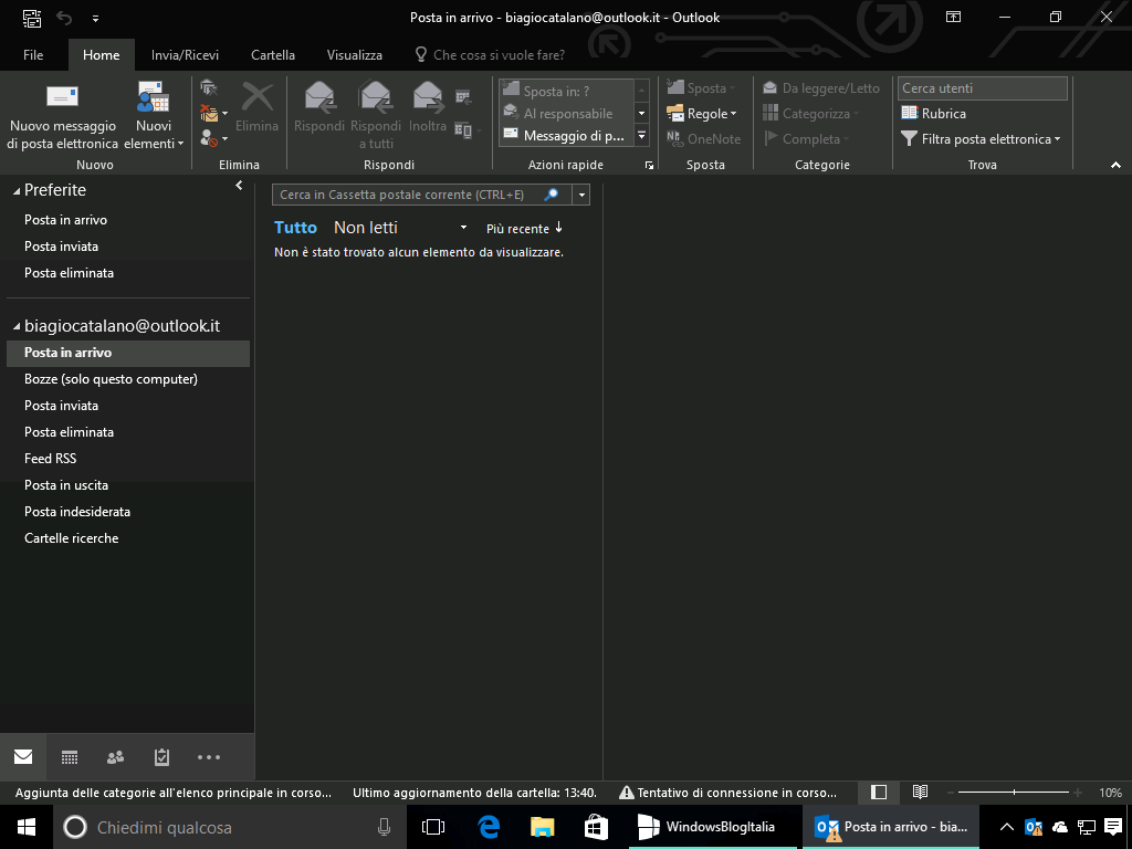 Come cambiare sfondo outlook Sfondo moderno