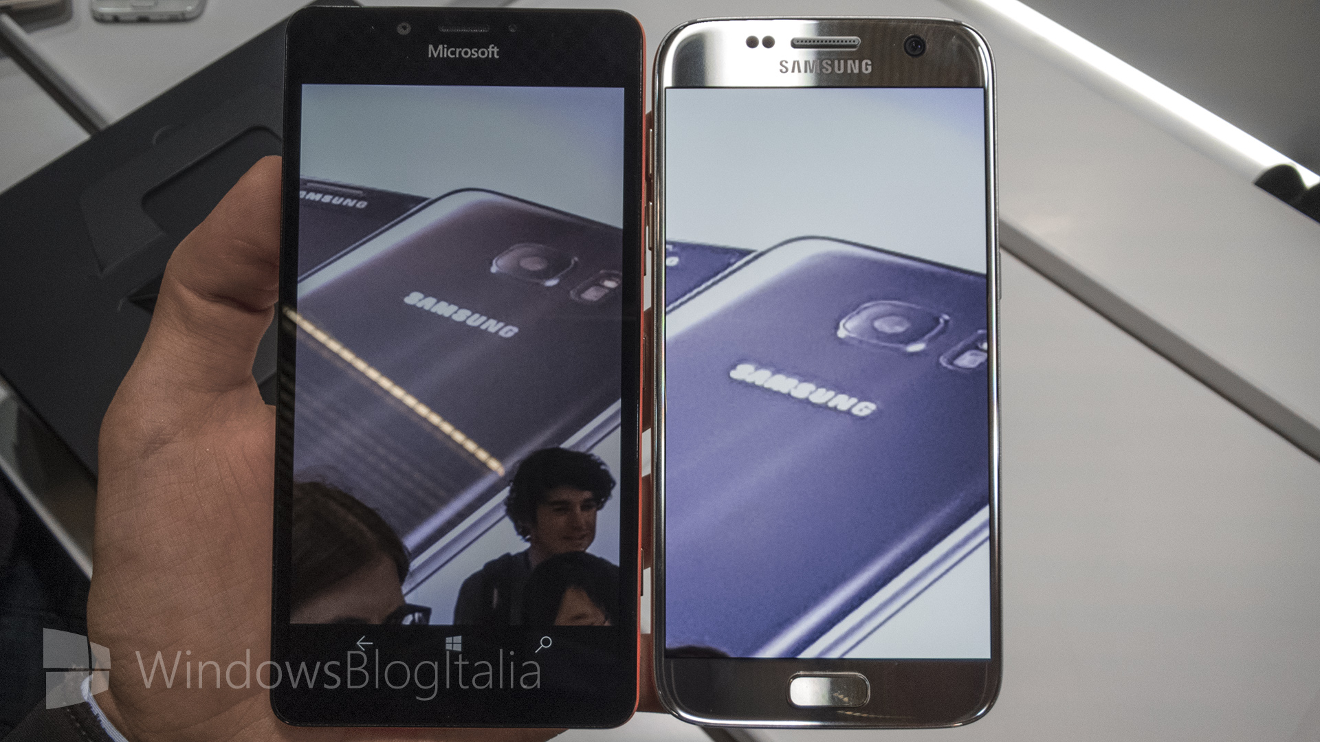 Lumia 950 Vs. Galaxy S7 Camera