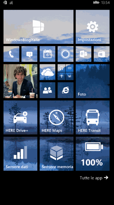 cronologia Cortana - Windows Phone