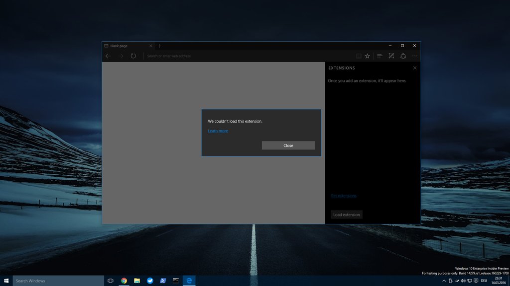 Estensioni Microsoft Edge in arrivo