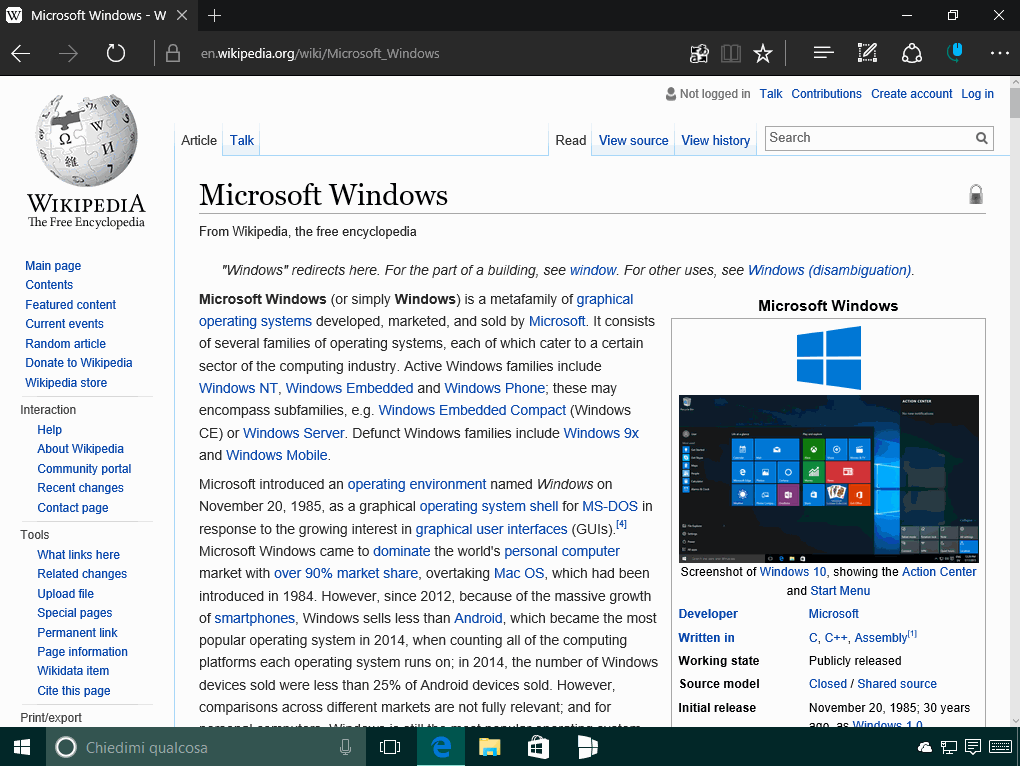 Utilizzare estensione - Microsoft Edge