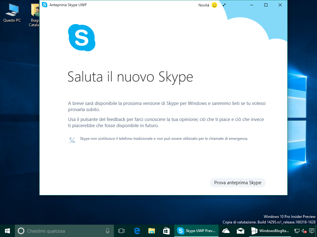 Skype UWP Windows 10 WindowsBlogItalia (2)