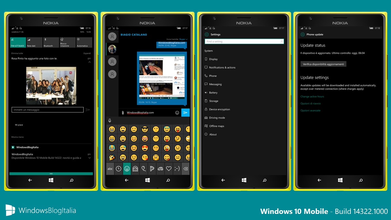 Windows 10 Mobile - 14322.1000