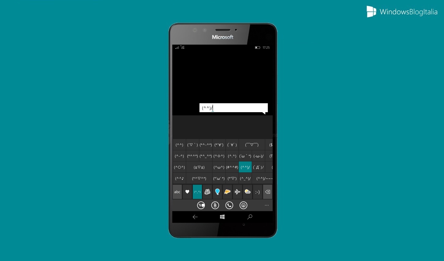 emoticon-testuali-tastiera-windows-10-mobile