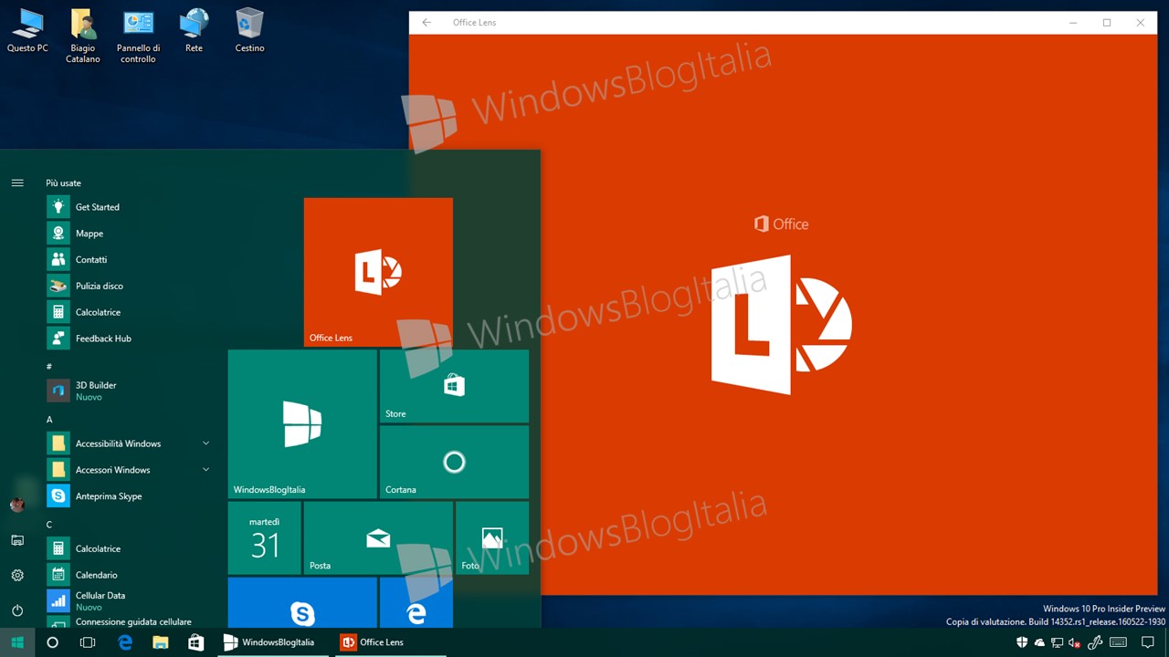 office lens for pc