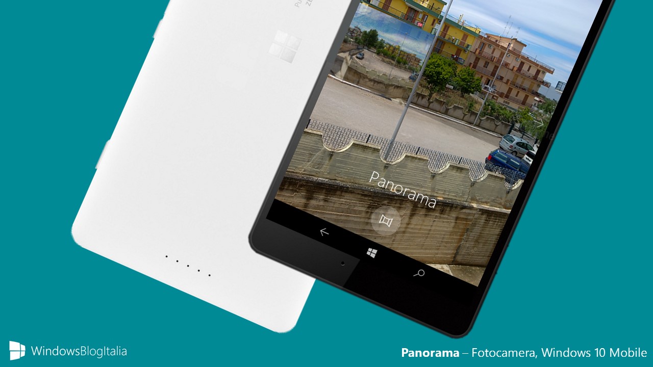 Panorama - Lumia 950 e 950 XL - Fotocamera Windows 10 Mobile