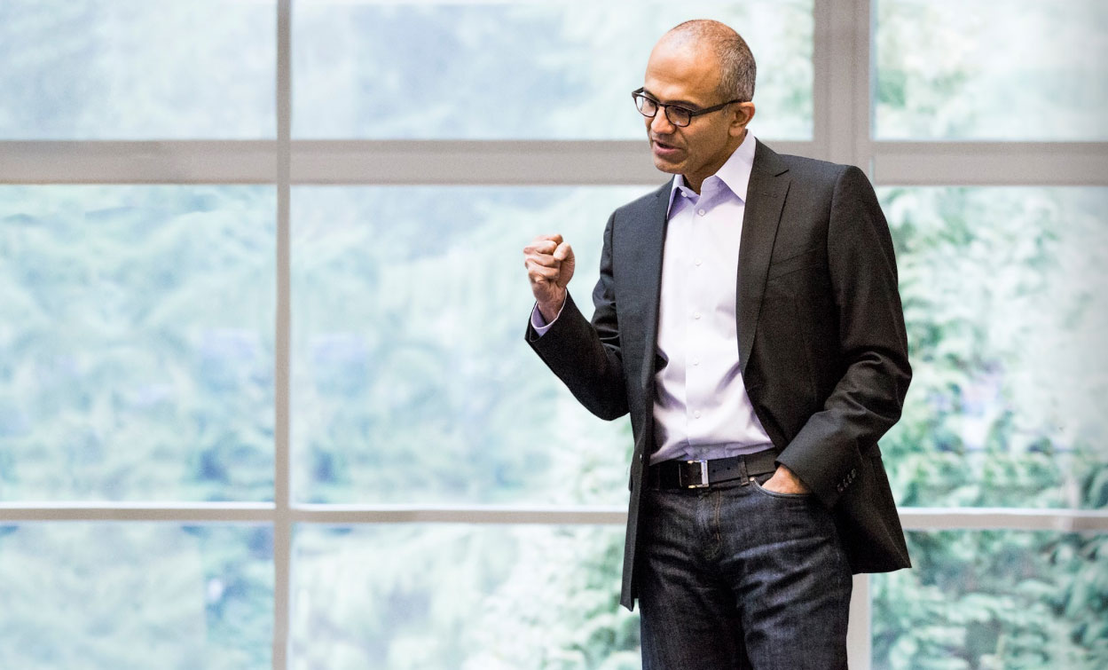 Satya Nadella Time 100 persone più influenti del 2018