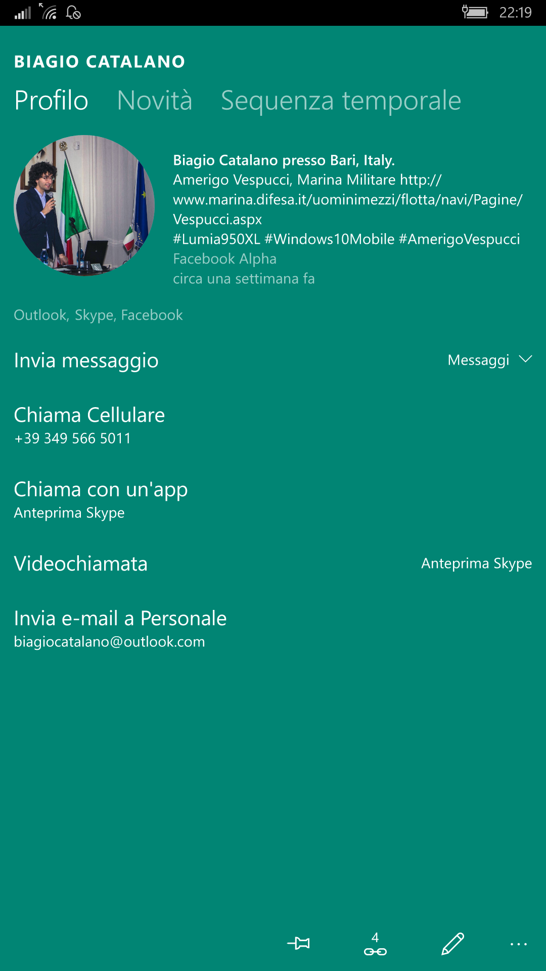 Skype - Windows 10 Mobile - 4