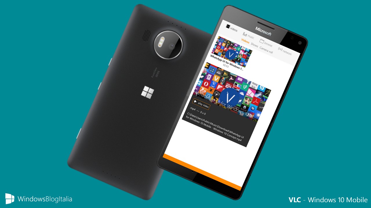 VLC - Windows 10 Mobile