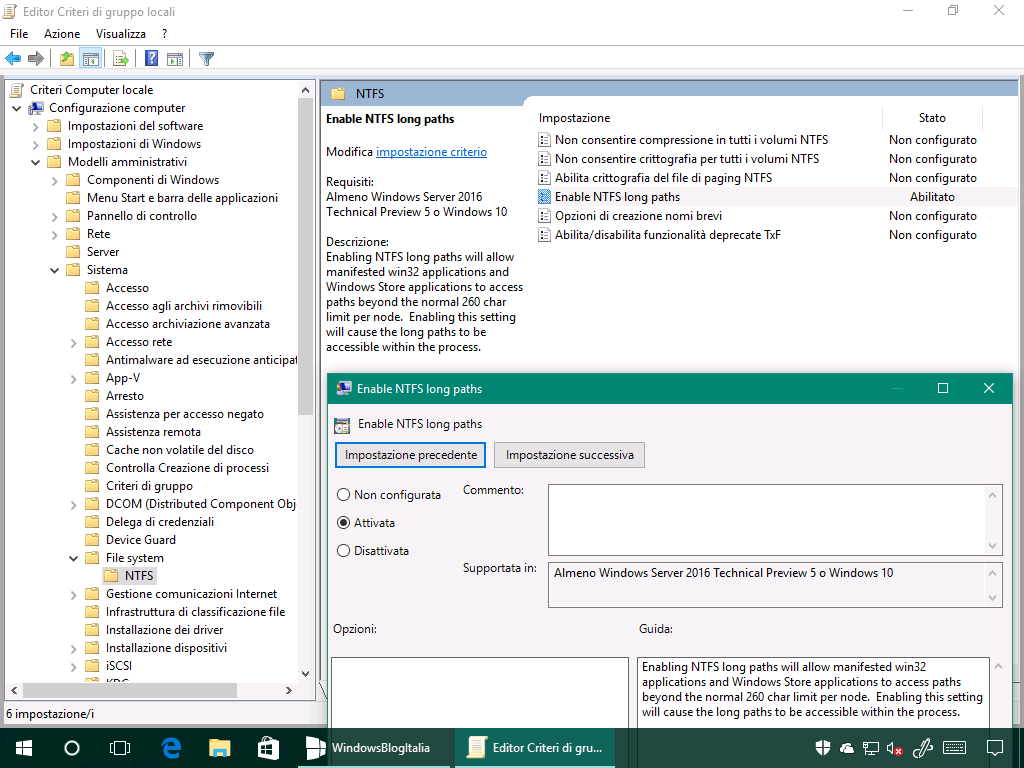 editor-criteri-di-gruppo-locali-ntfs-long-paths