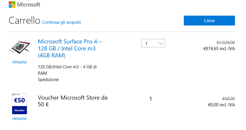 Sconto 50 Surface