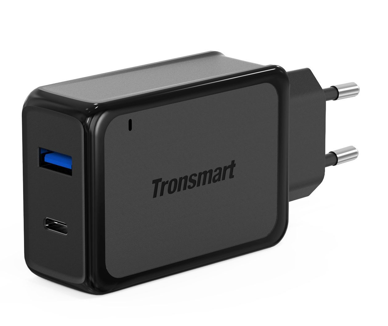 PNY Caricatore A Muro 4 Porte – 3 USB-A (2.4A) + 1 USB-C PD 60W, Smart ID, Per Laptop, Tablet E Smartphone, Bianco