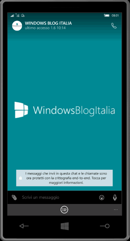 WhatsApp beta - galleria