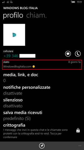 stato whatsapp