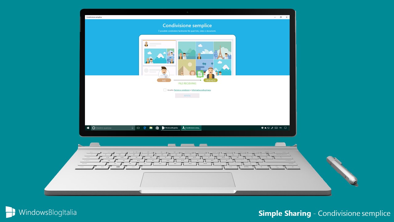 Simple Sharing - Condivisione semplice - Samsung
