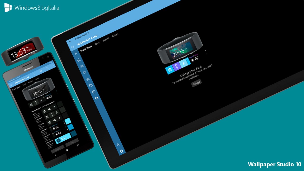 Wallpaper Studio 10 - Microsoft Band
