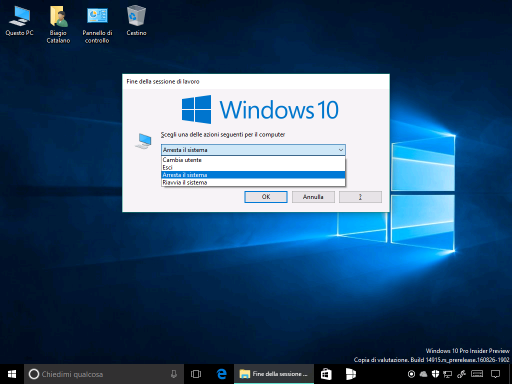 Come spegnere PC e tablet Windows senza installare aggiornamenti
