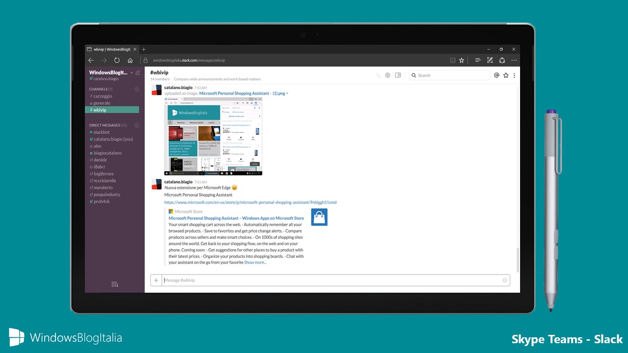 Skype Teams - Slack