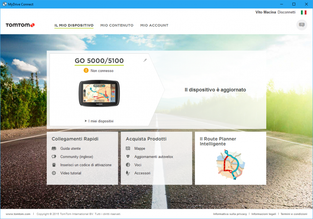 TomTom GO 5100 - MyDrive Connect