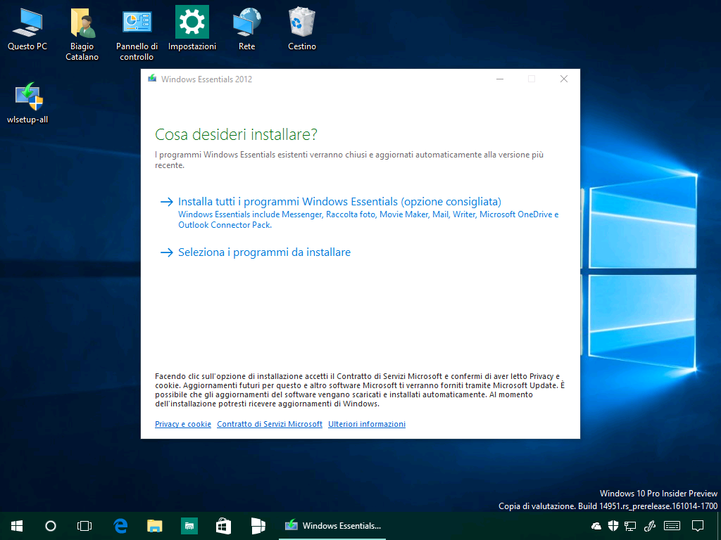 SCARICARE WINDOWS ESSENTIALS 2012 IN ITALIANO NAVIGAWEB
