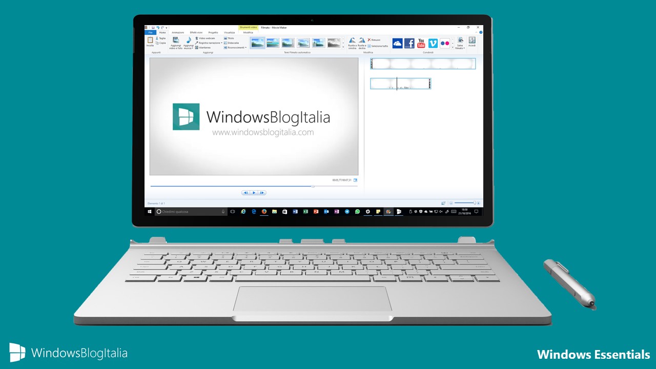 Windows Essentials - Movie Maker