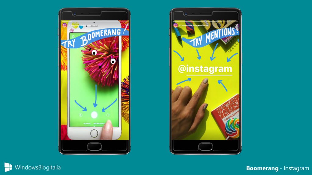 Boomerang arriva nell'app di Instagram per Windows