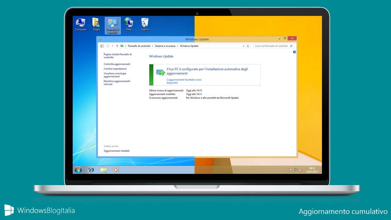 Aggiornamento cumulativo - Windows 7 e Windows 8.1