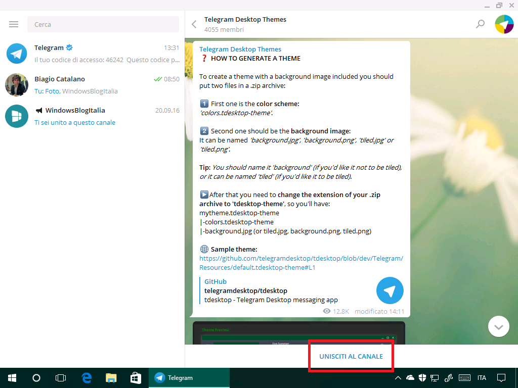 TELEGRAM DESKTOP SCARICARE