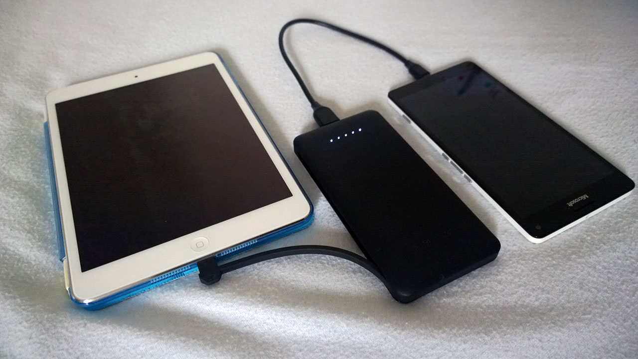 EasyAcc 6000 - Test con Lumia 950 XL e iPad mini 2