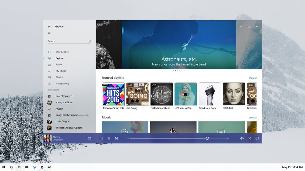 Neon, la nuova interfaccia per Windows 10