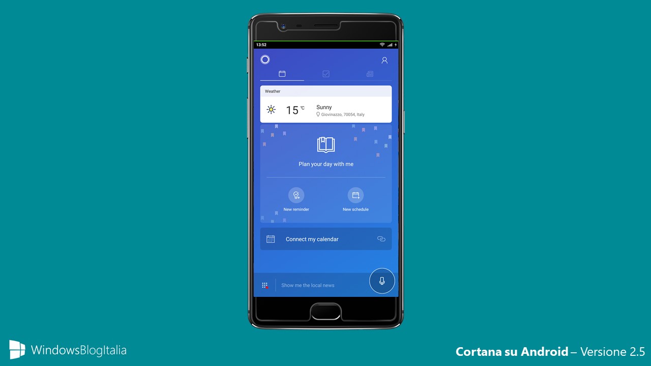 Microsoft Cortana 2.5 Android