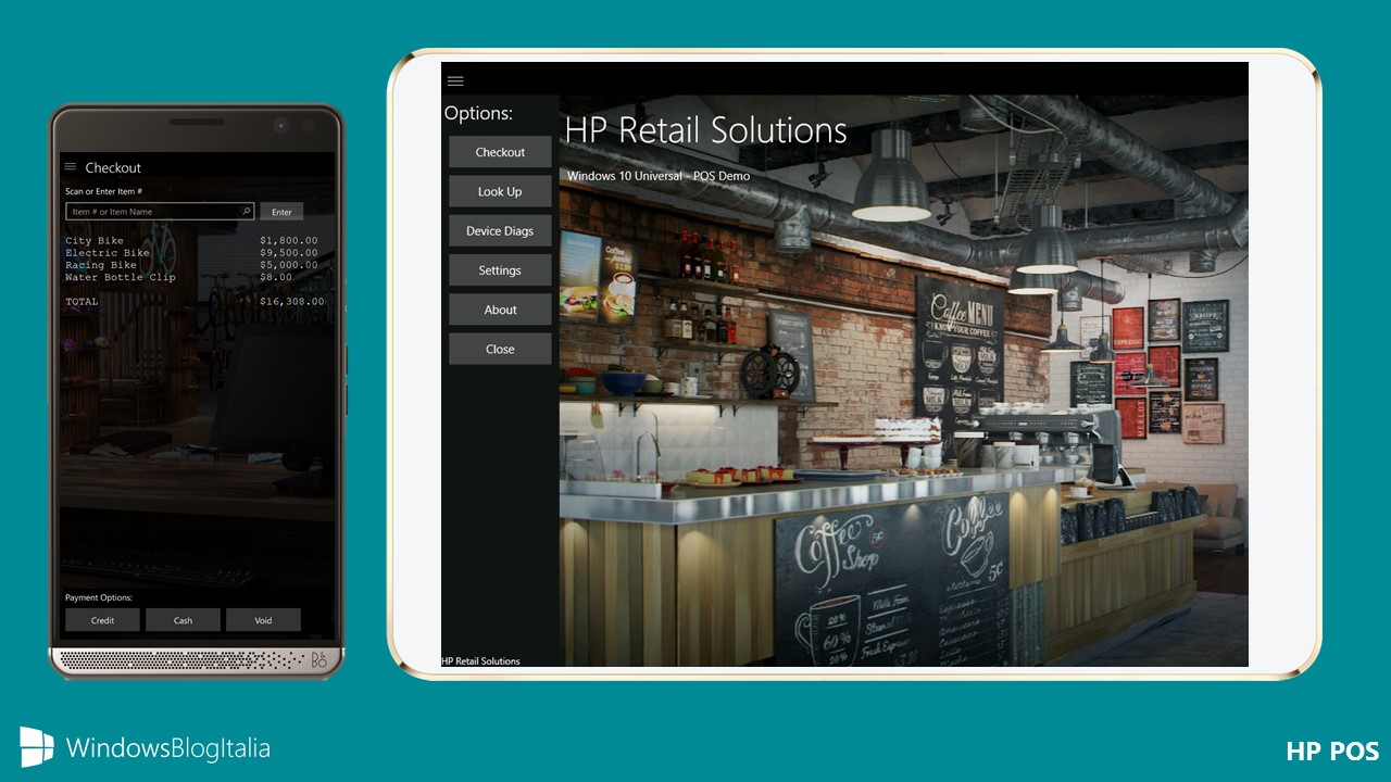 HP POS - Windows 10 e Windows 10 Mobile