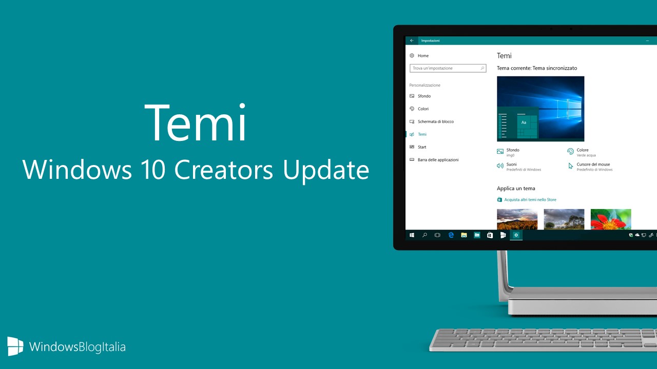 Temi - Windows 10 Creators Update