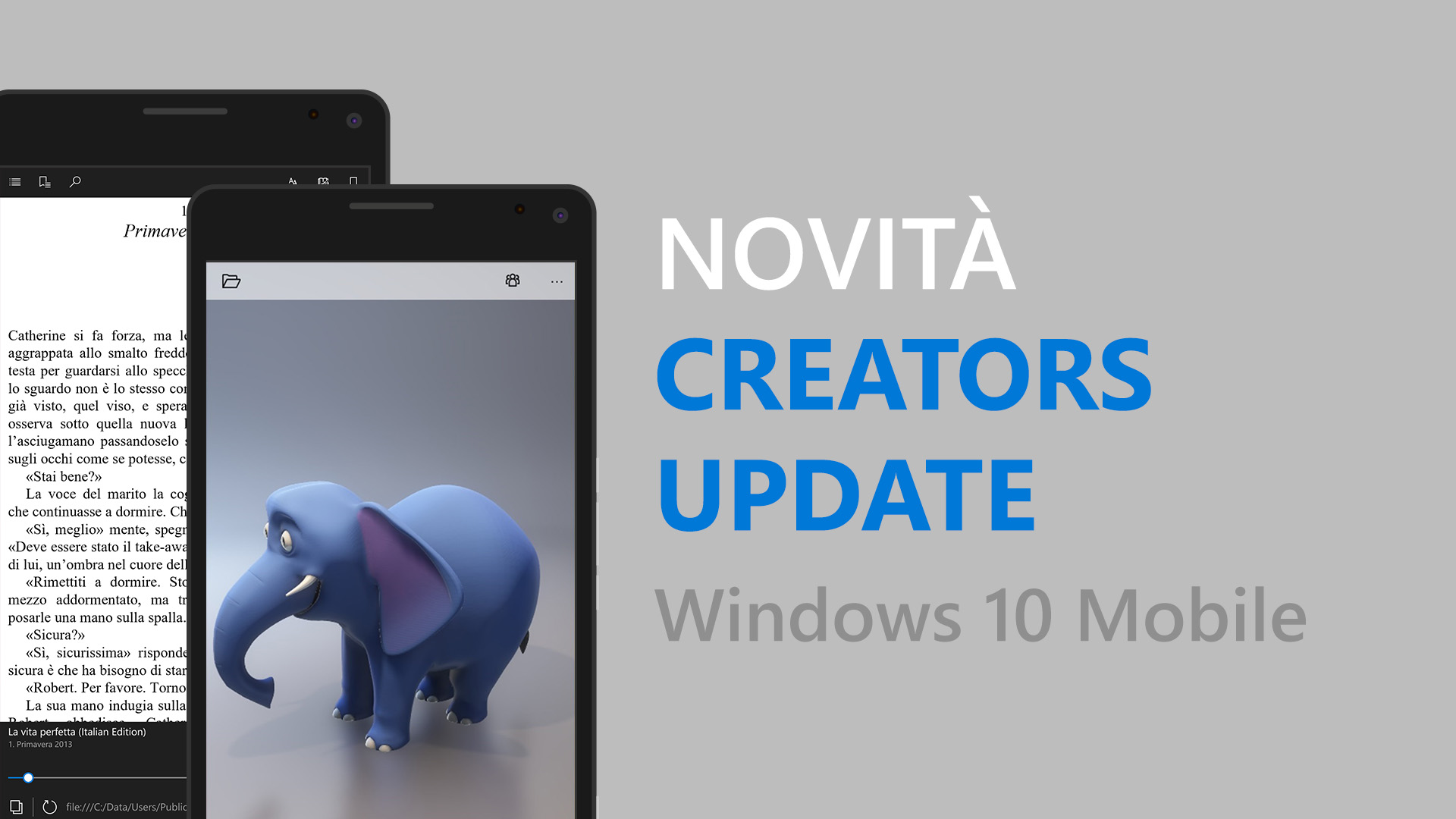 Windows 10 Mobile Creators Update