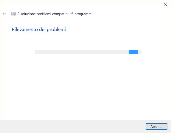 Eseguibili vecchi su Windows 10