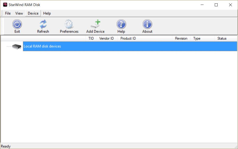 StarWind RAM Disk