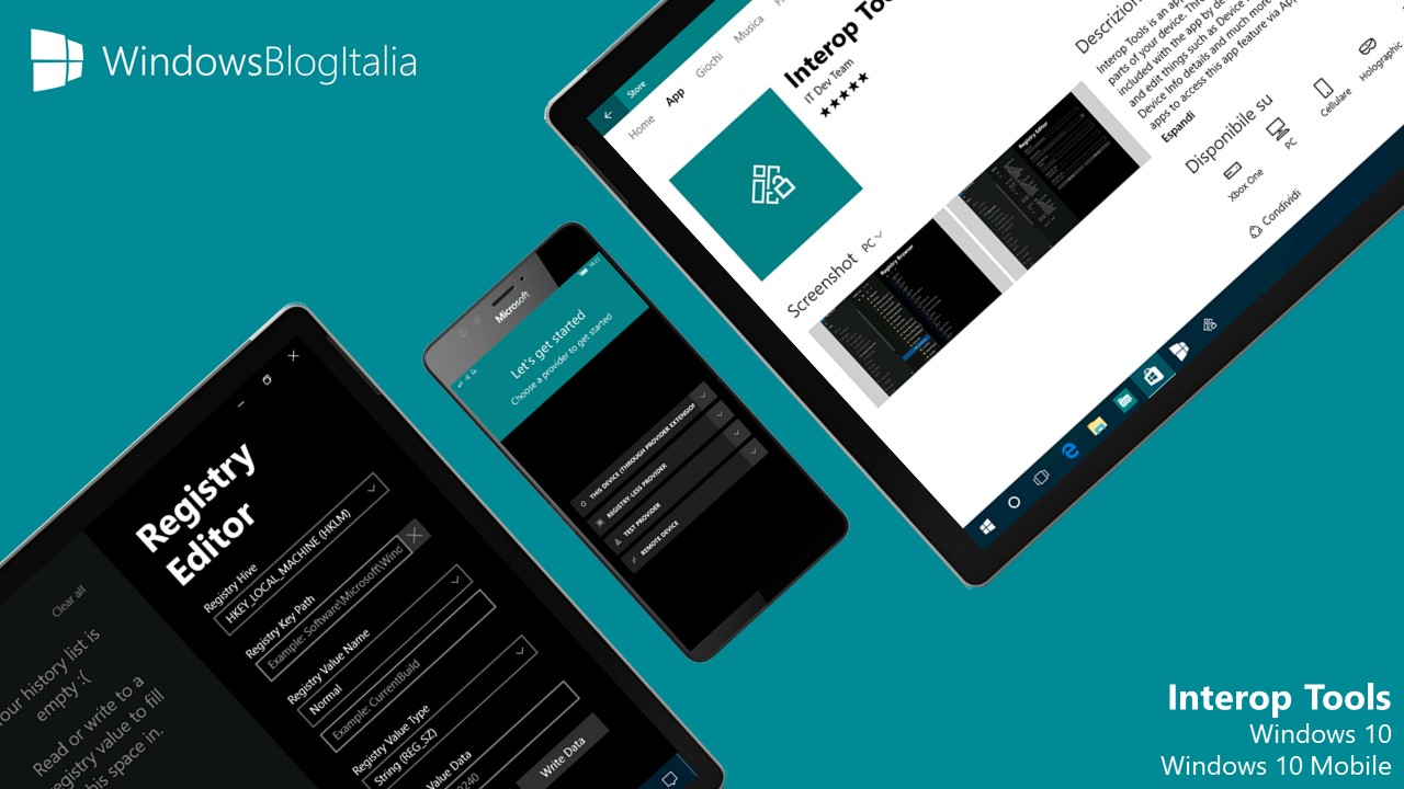 Interop Tools - PC, tablet e smartphone Windows 10