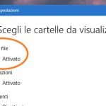 Abilitare Esplora file in modalita tablet