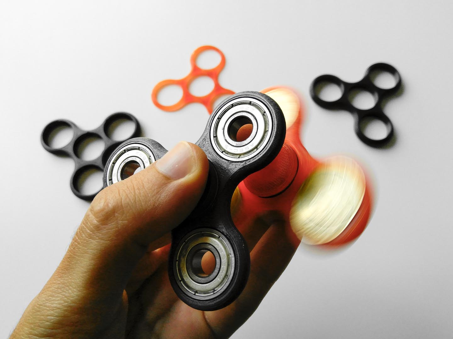 Fidget spinner stampati 3D