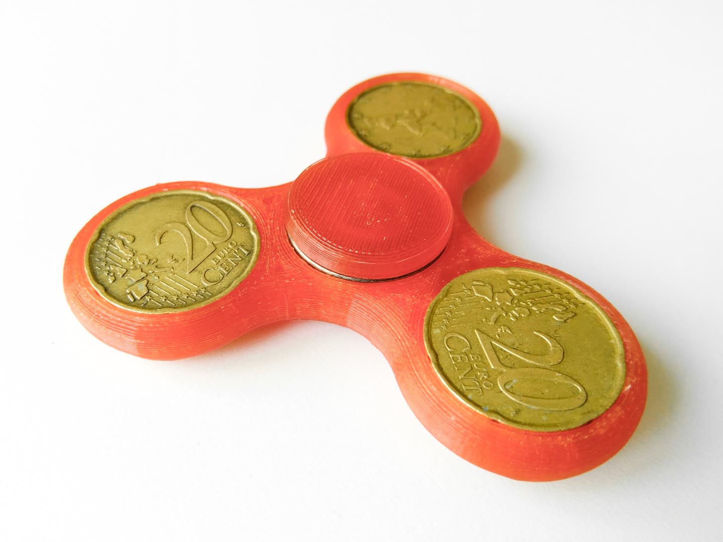 Fidget spinner stampato con XYZprinting Da Vinci Jr. 1.0 Pro