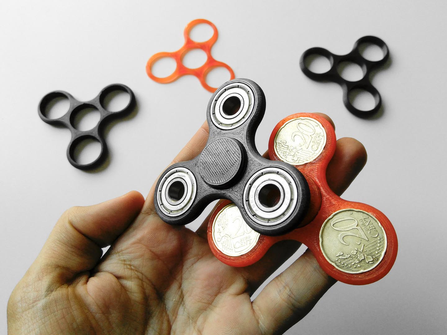 Guida per stampare 3D fidget spinner