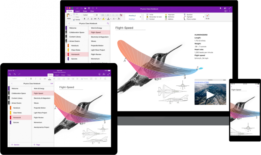 Restyling OneNote